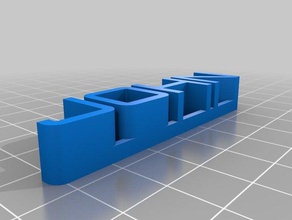Imprimer en 3d votre nom de jean l'apprentissage personnalisé 3d print model - Mito3D