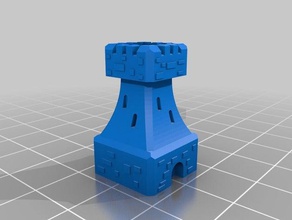 sentry tower toy & game accessories boardgame boardgames board games components gamedev prototyping tabletop gaming 3d print model - Mito3D