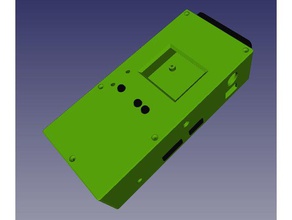 gk-plus geiger mallette le bricolage compteur cas 3d print model - Mito3D