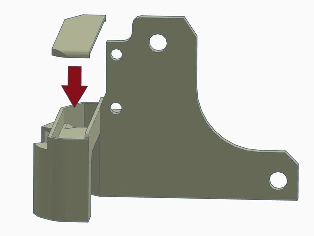 dual fan duct flyingbear p902 - supports-friendly version 3d printer parts cooling 3D print model - Mito3D