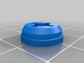thermos bottle cap replacement part parts valve 3d print model - Mito3D