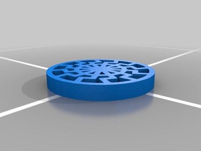 sunwheel işaretler ve logolar işaret sembol 3d print model - Mito3D