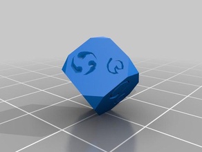 a lenda do anel dados 3d print model - Mito3D