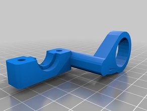 e3d v6 mount clamp 18mm sensor 3d printing 3d print model - Mito3D