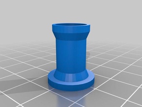 bouton pour extrudeur 3d printer accessories anet bowden button extruder 3d print model - Mito3D