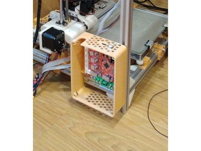 anet a6 placa base ventilador de la caja La impresión en 3d actualización 3d print model - Mito3D