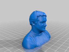 bust ryan people 3d print model - Mito3D