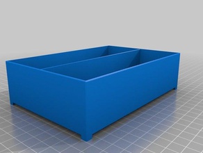 2x4 middle divider organization customized 3d print model - Mito3D