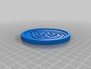 sixpoint brewery resin coaster household supplies beer brooklyn hi res ipa new york city nyc point six 3d print model - Mito3D