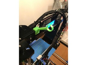 anet a8 filament kılavuzu v2 3d yazıcı aksesuarları 3d print model - Mito3D