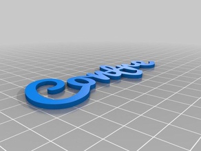 contre llaveros personalizado 3d print model - Mito3D