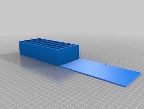 les échecs de la boîte porte-outils & boîtes personnalisé 3d print model - Mito3D