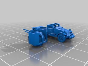 us 37mm aa toy & game accessories ww2 3d print model - Mito3D