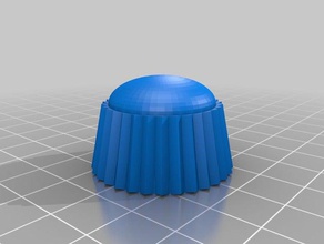 my customized knob 2 replacement parts 3d print model - Mito3D