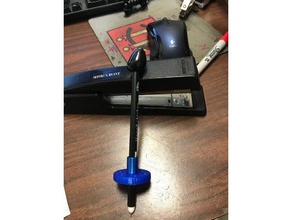 pen holder effector 3d printers delta printer 3d print model - Mito3D