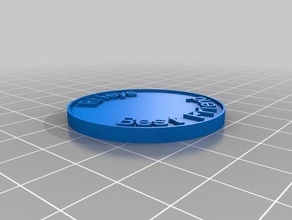 rileys coin coins & badges customized 3d print model - Mito3D