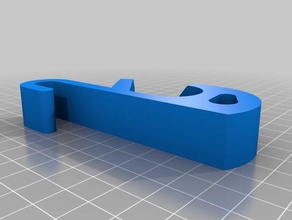 meine gancho porta vidro Haushalt kundengebundene 3d print model - Mito3D