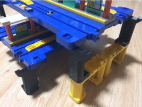 pier plarail automatico, stazione di trasferimento giocattoli meccanici la 3d print model - Mito3D