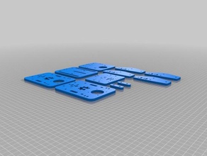 openbuilds acro plates parts eleksmaker laser cutter engraver 3d print model - Mito3D