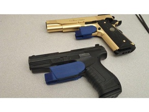 triggercap airsoft tappo di sicurezza giocattoli meccanici 1911 arma da fuoco pistole walther p99 3d print model - Mito3D