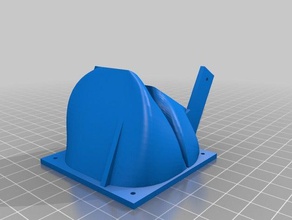 e3d-Hitze-Pause-filament-Kühler-adapter 60mm Lüfter 3d-Drucker Teile Kühler e3d filament-Kühler folgertech prusa i3 Teil print 3d print model - Mito3D