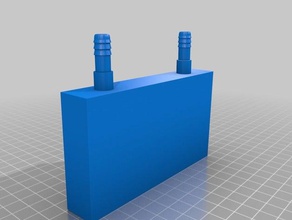 su bloğu parçalar 3d print model - Mito3D