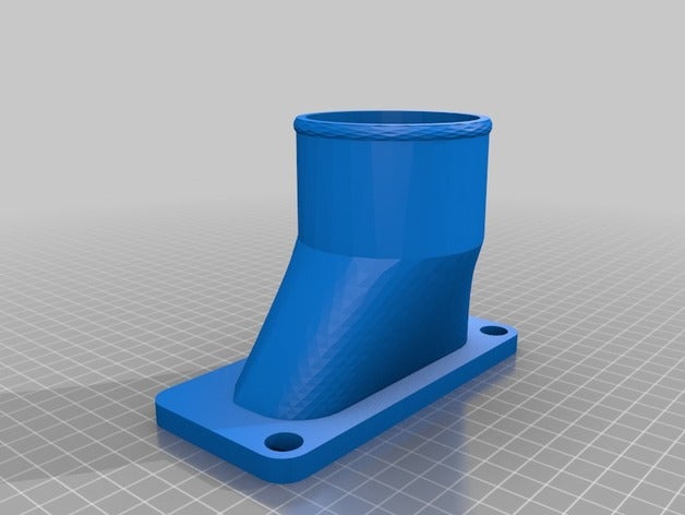 intercooler adaptador de la automoción el tubería turbo 3D print model - Mito3D
