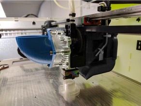 e3d titan aero alta temperatura del conducto ventilador en 3d piezas de la impresora e3d-titan 3d print model - Mito3D