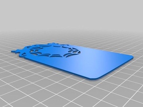 aranha tag aglomerado scrapbooking A impressão 3d 3d print model - Mito3D