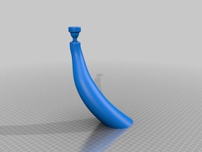 horn mouthpiece music 3d print model - Mito3D