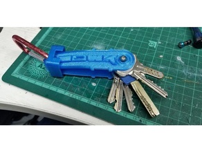 keychain organization 3d print model - Mito3D