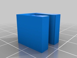 3dprinter cama clip La impresión en 3d anet a8 actualización de la heatbed caliente 3d print model - Mito3D