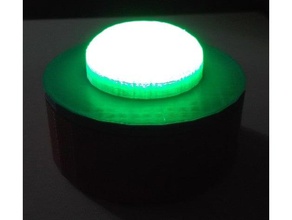 bbc microbit neopixel-Lampe - Elektronik Lampe Licht neopixel ring rgb rgb-led 3d print model - Mito3D