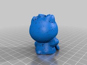 Aufbau hello kitty scans & Replikate simplify3d xyz davinci 3d print model - Mito3D