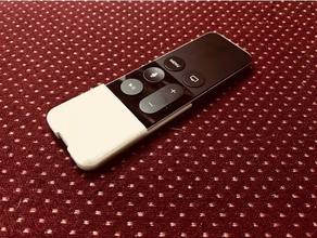 appletv siri remoto caso juegos de video el apple tv 3d print model - Mito3D
