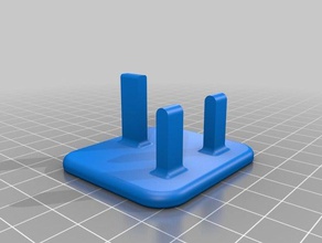 3 pin plug cover 3d printing 3d print model - Mito3D