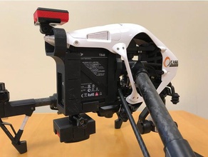 dji inspire 1 sequoia support de caméra r c véhicules 3d print model - Mito3D