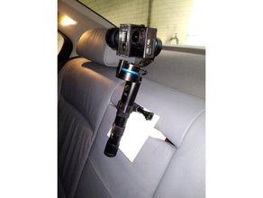 gopro backseat mount camera 3d print model - Mito3D