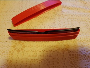 glasses case 3d print model - Mito3D