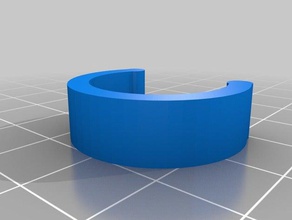 il mio personalizzato tubo morsetto per tenere la foto di sfondo tessuto altri tubi arredamento su misura 3d print model - Mito3D