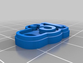 llavero 31 llaveros personalizado 3d print model - Mito3D