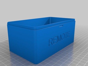 mavic pro remote box organization customized 3d print model - Mito3D