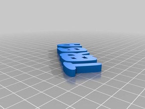 teresa Anahtarlık özelleştirilmiş 3d print model - Mito3D
