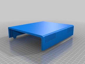 laboratoire de bloc d'alimentation boîtier haut l'électronique personnalisé 3d print model - Mito3D