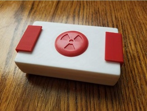 atomic trinket box di chiusura ganci mensola interna i contenitori atomica fermagli contenitore regalo il nucleare piccola scatola gingillo 3d print model - Mito3D