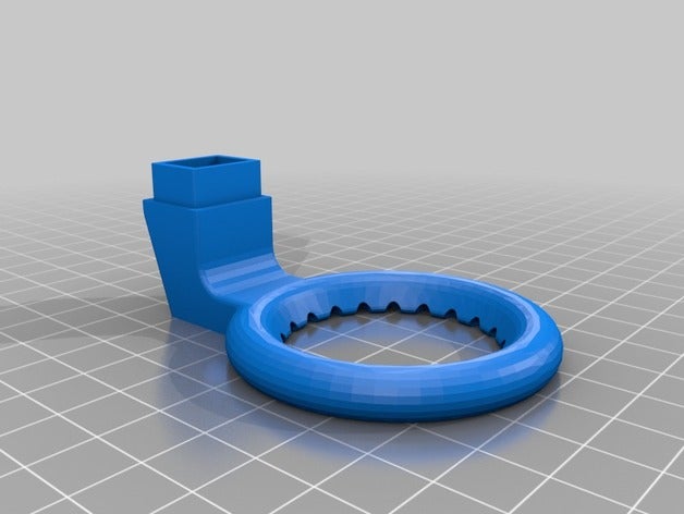 ekstra kısa hesine m-505 anet a8 soğutma memesi 3d yazıcı parçaları nozzle m505 3D print model - Mito3D