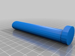katana handle props 3d print model - Mito3D