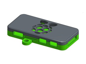 pi zero case electronics raspberry 3d print model - Mito3D