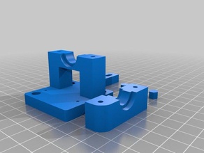 e3d upgrade wombot exllis 3d printer parts 3d print model - Mito3D