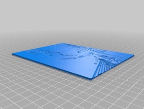 elizabeth montgomery litho a arte 3d print model - Mito3D